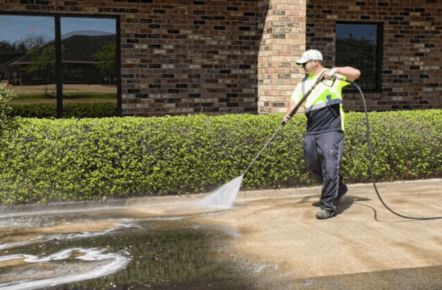commercial concrete cleaning in tempe